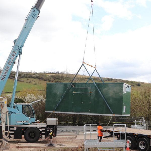 WwTW upgrade utilising DfMA plant