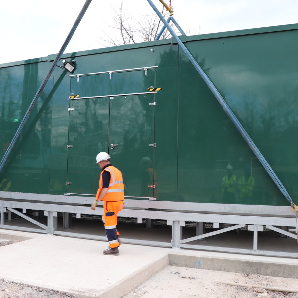 WwTW upgrade utilising DfMA plant